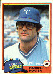 1981 Topps Baseball Cards      610     Darrell Porter